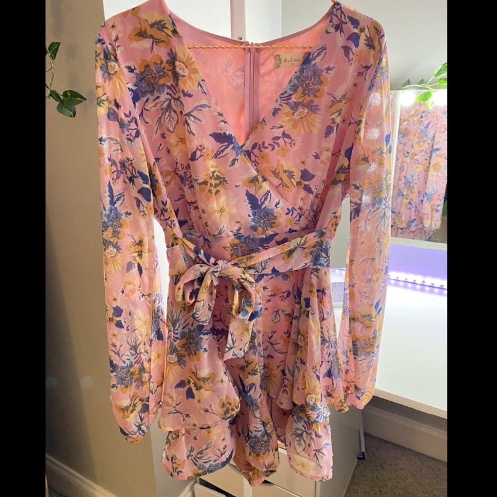 Afraid State Long Sleeve Dress